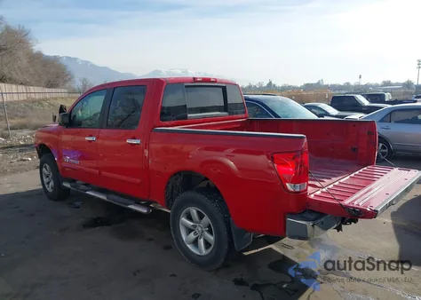 2009 Nissan Titan Se из США, поврежденный, VIN 1N6AA07C49N305306